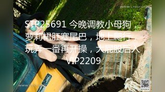 STP25691 今晚调教小母狗，萝莉裙肛塞尾巴，地上爬行，玩弄一番再开操，大屁股后入 VIP2209