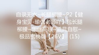 自录无水~长腿柳腰~P2【健身宝贝-瑜伽老师吖】包长腿柳腰~黑丝高跟~道具自慰~极品蜜桃臀【26V】  (15)