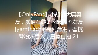 【OnlyFans】小胡渣大屌男友，颜值在线的肉感体态女友[yamthacha]福利合集，蜜桃臀粉穴后入，居家自拍 21